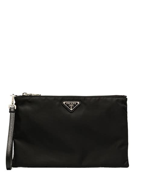 re nylon pouch prada|nylon gabardine prada.